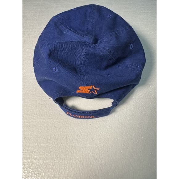 Vintage Starter Florida Gators Hat Strap Back Blue Orange Football Athletic - Picture 6 of 10